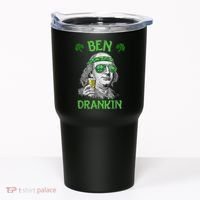 St Patricks Day, Ben Drankin, Funny St Patricks Day, St Patricks Day Drinking Tumbler thumb 0