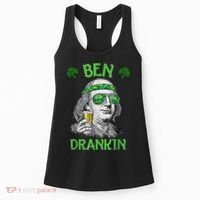 St Patricks Day, Ben Drankin, Funny St Patricks Day, St Patricks Day Drinking Women's Tank Top thumb 0