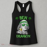 St Patricks Day, Ben Drankin, Funny St Patricks Day, St Patricks Day Drinking Women's Tank Top thumb 3