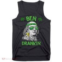 St Patricks Day, Ben Drankin, Funny St Patricks Day, St Patricks Day Drinking Tank Top thumb 0