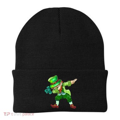St Pattys Day Costume Dabbing Leprechaun Cute Gift Beanie