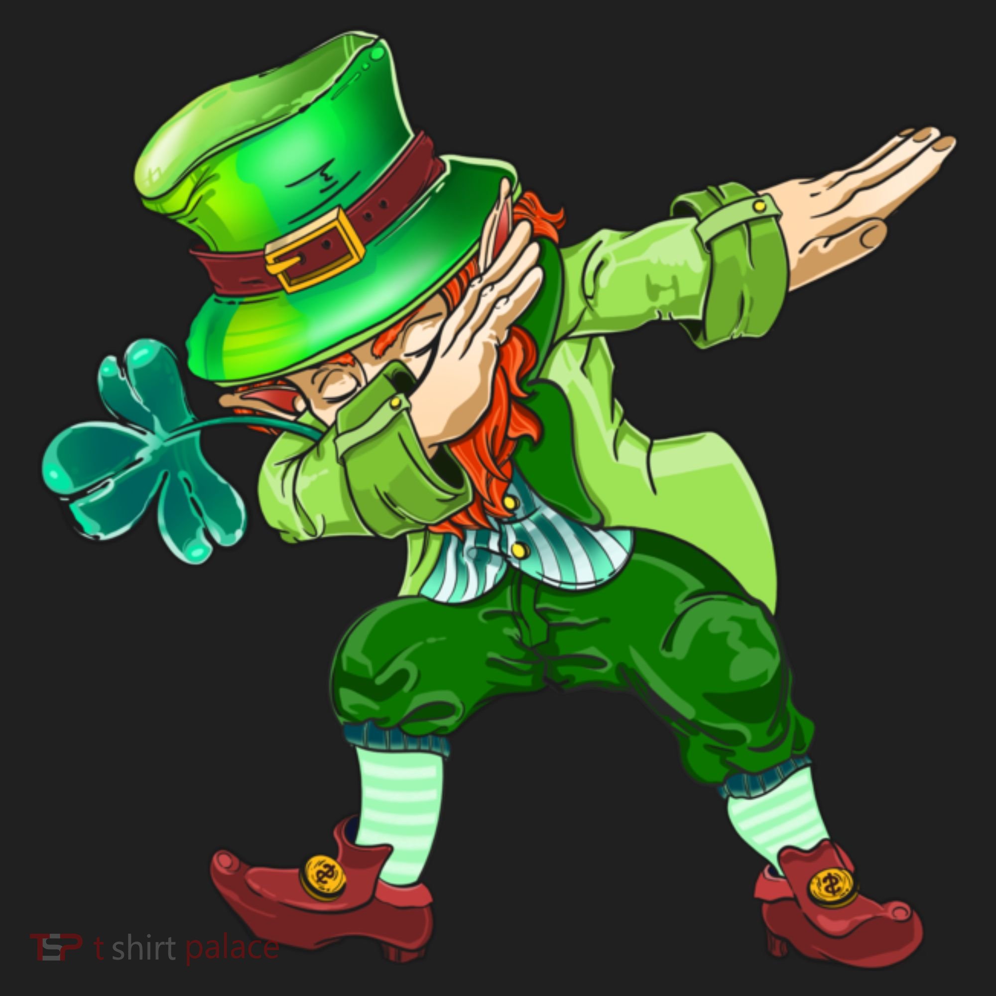 St Pattys Day Costume Dabbing Leprechaun Cute Gift Hat