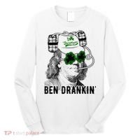 St Patricks Day, Ben Drankin, Funny St Patricks Day, St Patricks Day Drinking Long Sleeve Shirt thumb 0