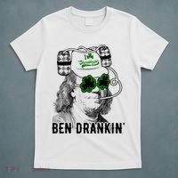 St Patricks Day, Ben Drankin, Funny St Patricks Day, St Patricks Day Drinking T-Shirt thumb 5