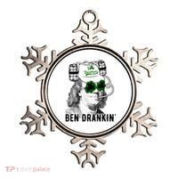 St Patricks Day, Ben Drankin, Funny St Patricks Day, St Patricks Day Drinking Ornament thumb 0