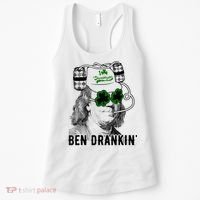 St Patricks Day, Ben Drankin, Funny St Patricks Day, St Patricks Day Drinking Women's Tank Top thumb 0