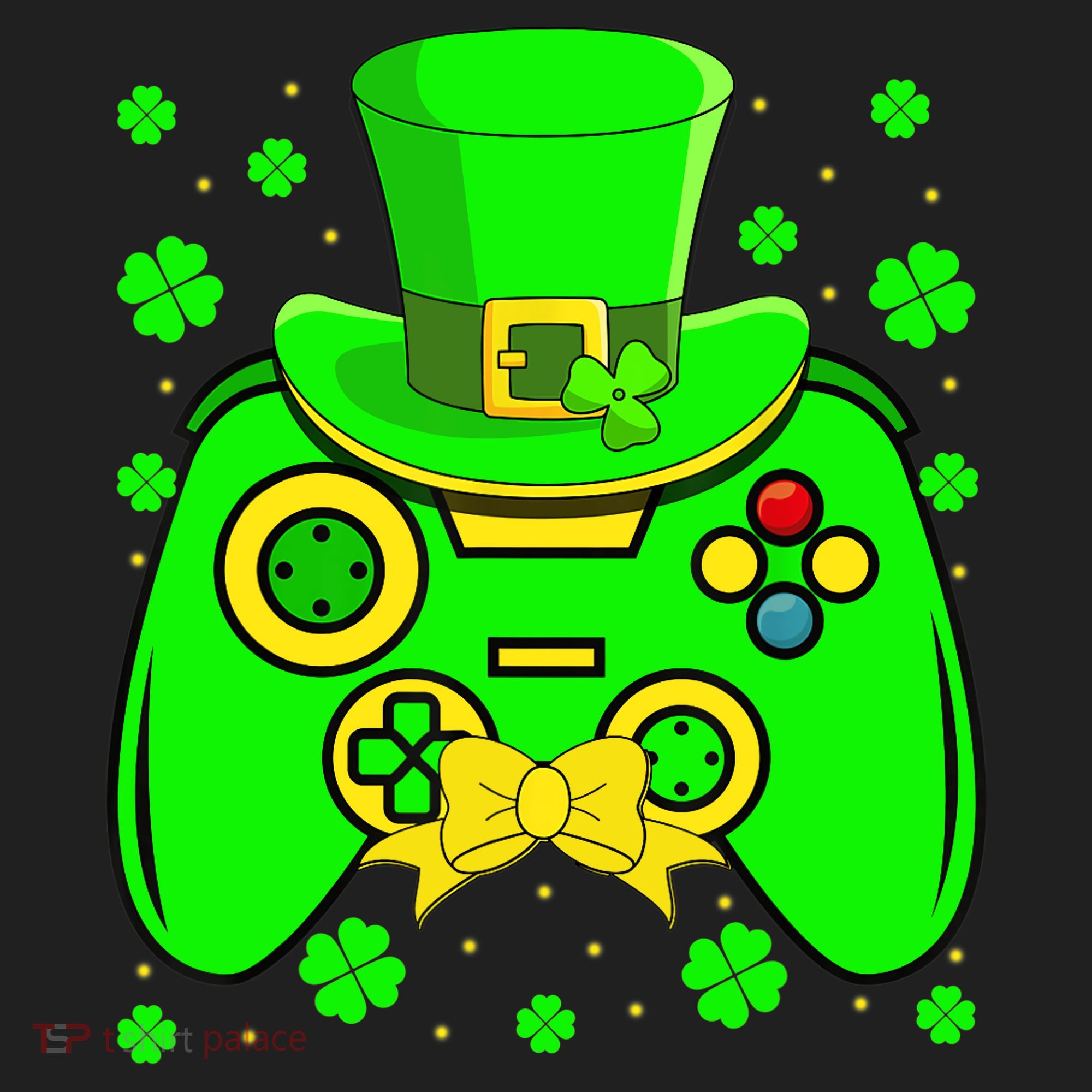 St Patricks Day Video Game Gaming Gamer Gift Tumbler