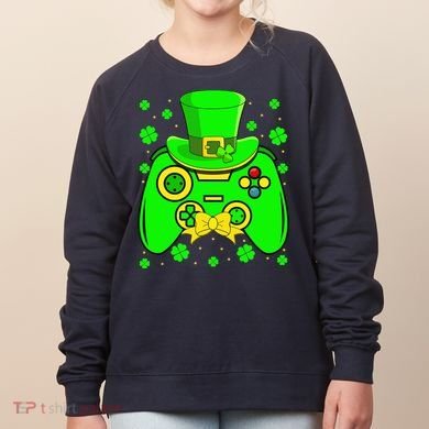 St Patricks Day Video Game Gaming Gamer Gift Women's Sweatshirt
