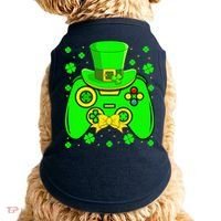 St Patricks Day Video Game Gaming Gamer Gift Doggie Tank thumb 0
