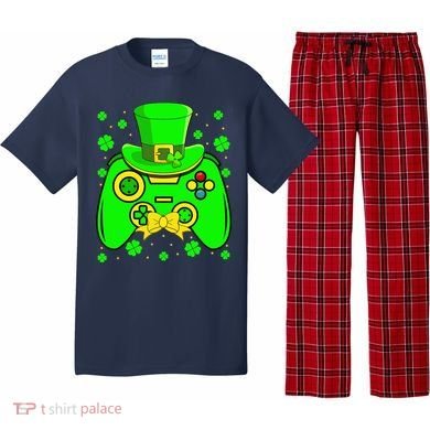 St Patricks Day Video Game Gaming Gamer Gift Pajama Set