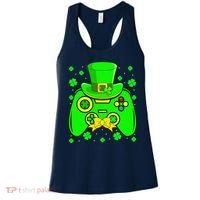 St Patricks Day Video Game Gaming Gamer Gift Women's Tank Top thumb 0