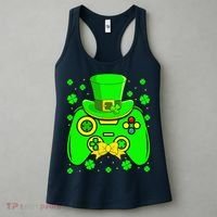 St Patricks Day Video Game Gaming Gamer Gift Women's Tank Top thumb 3
