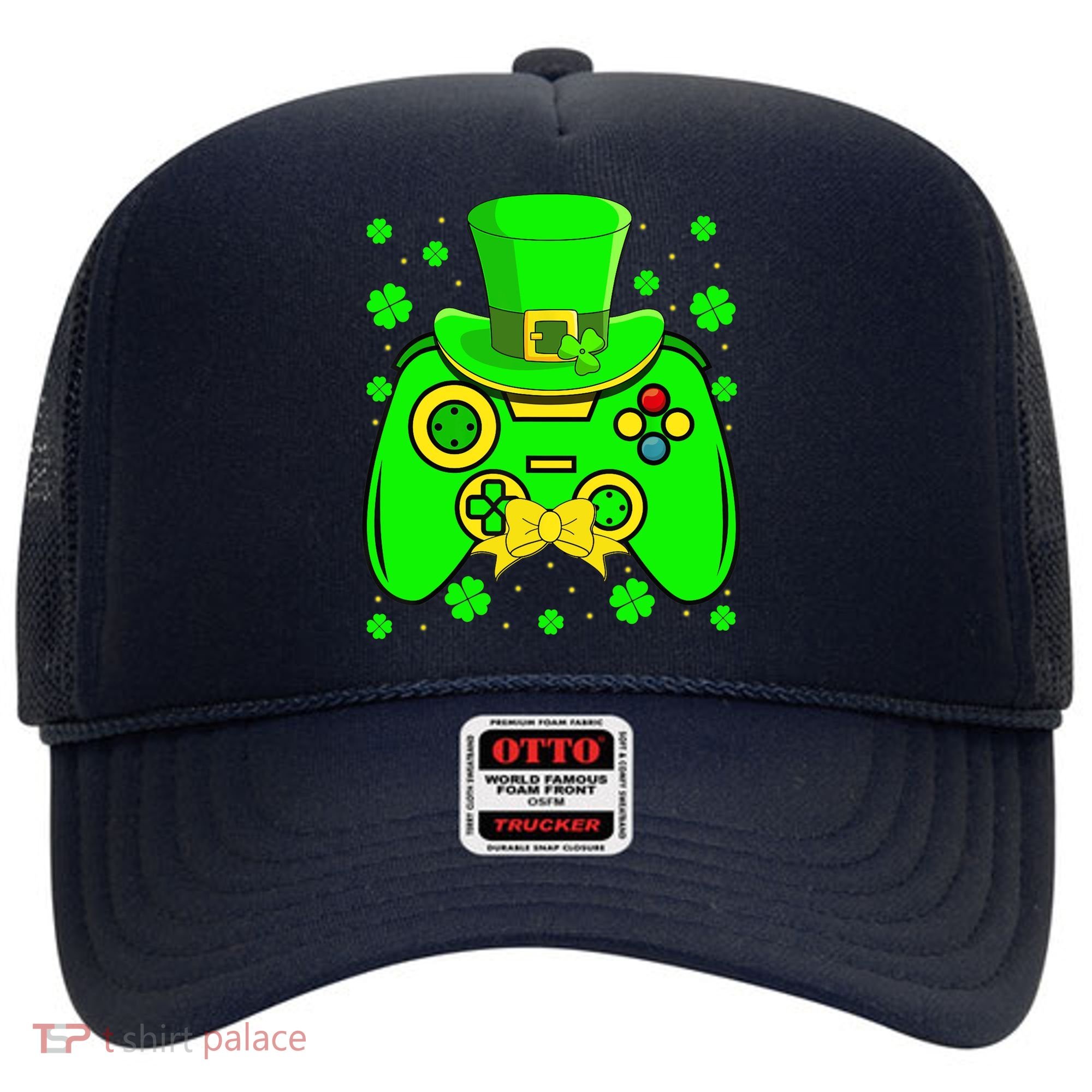 St Patricks Day Video Game Gaming Gamer Gift Hat