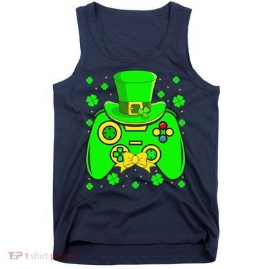 St Patricks Day Video Game Gaming Gamer Gift Tank Top