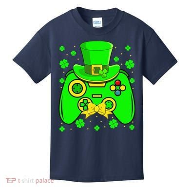 St Patricks Day Video Game Gaming Gamer Gift Kids T-Shirt