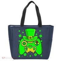 St Patricks Day Video Game Gaming Gamer Gift Tote Bag thumb 0