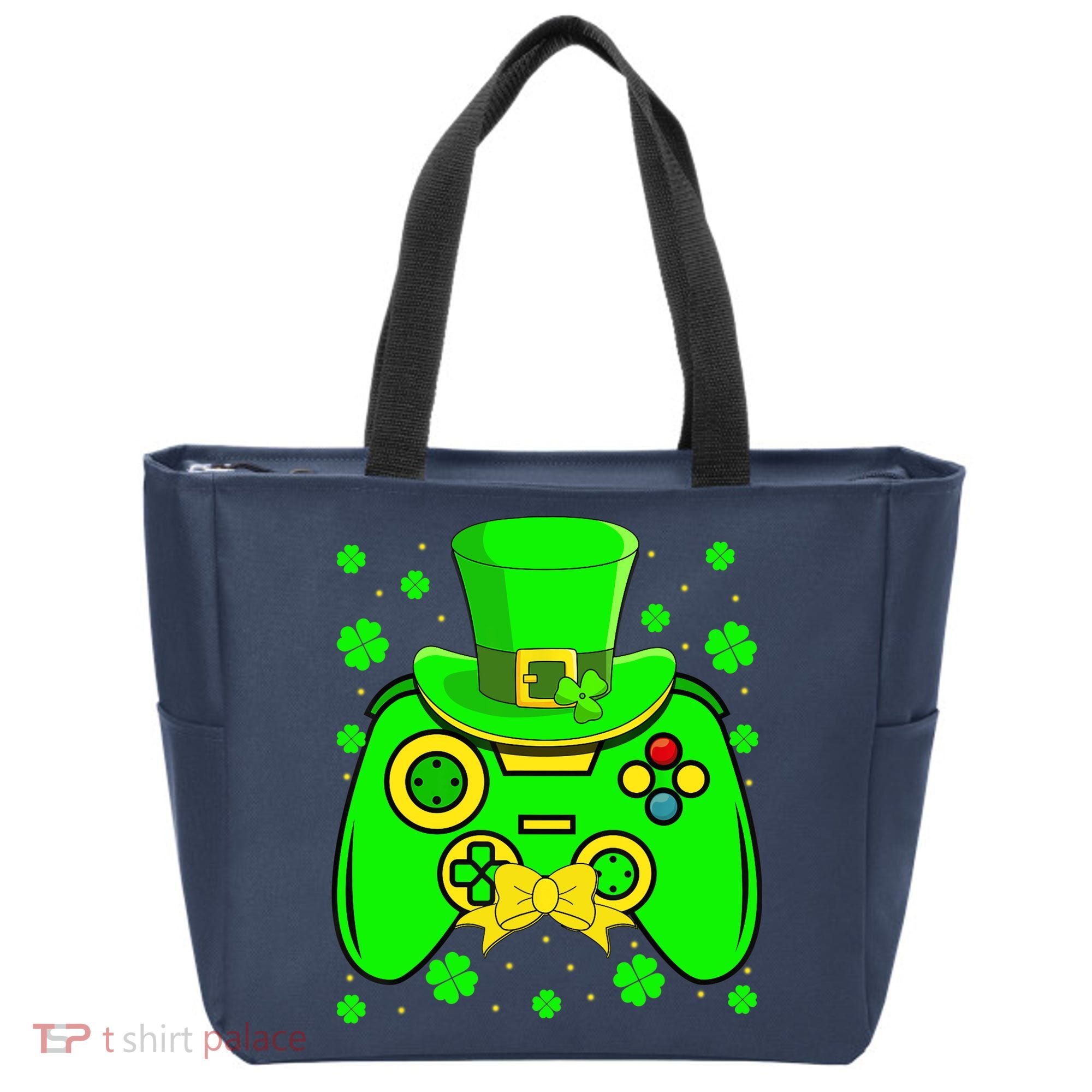 St Patricks Day Video Game Gaming Gamer Gift Tote Bag