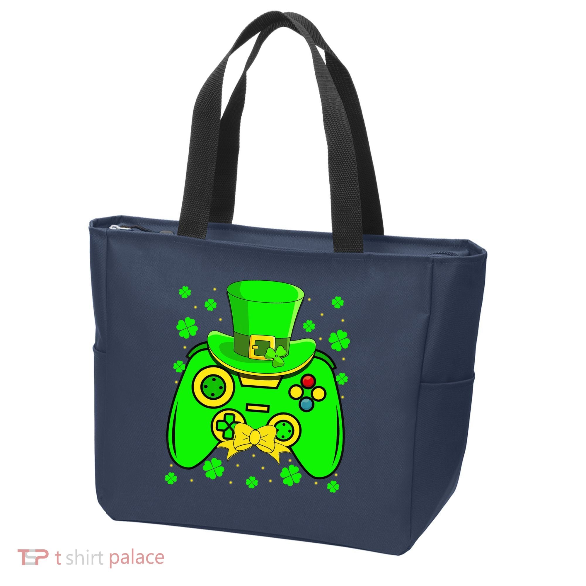 St Patricks Day Video Game Gaming Gamer Gift Tote Bag