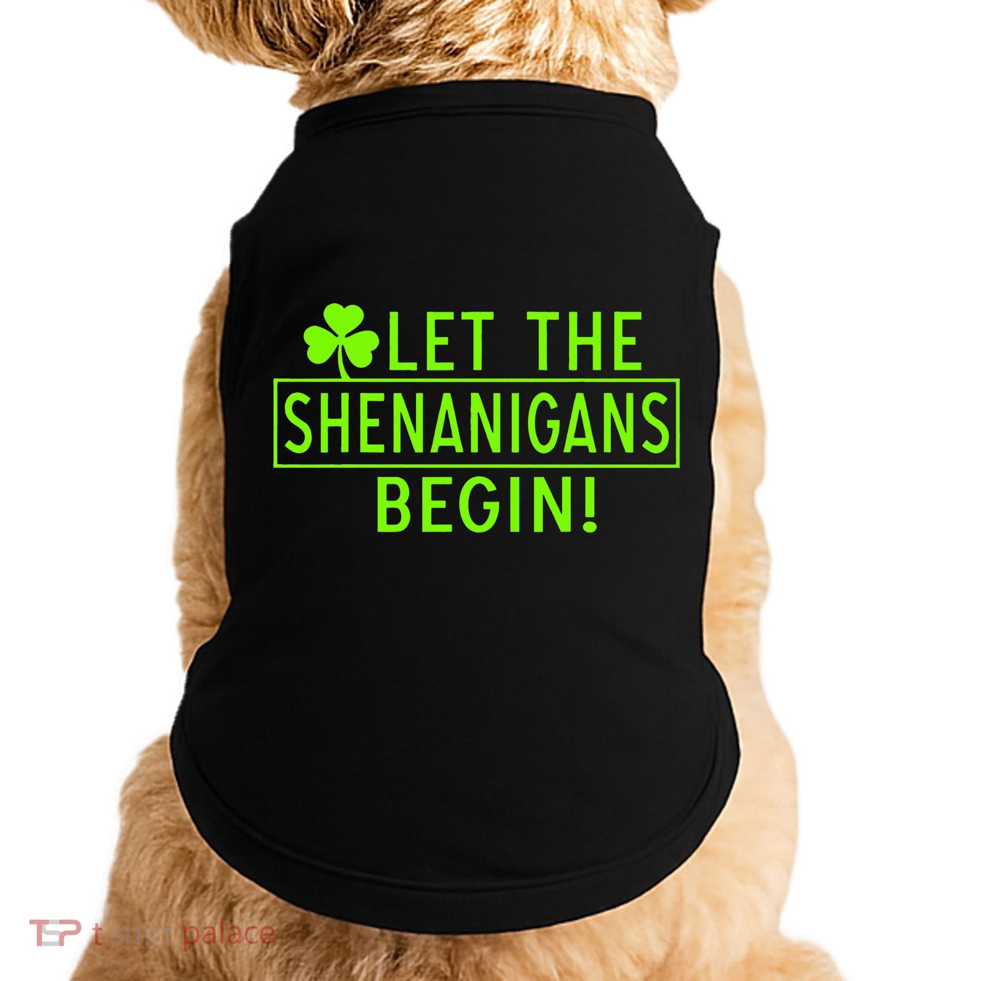 Saint Patrick Day Shenanigans For Irish Doggie Tank