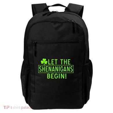 Saint Patrick Day Shenanigans For Irish Backpack