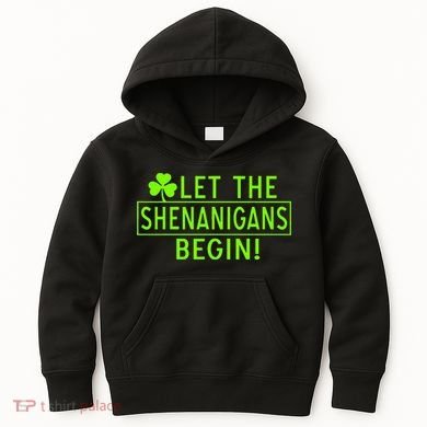 Saint Patrick Day Shenanigans For Irish Kids Hoodie