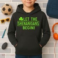 Saint Patrick Day Shenanigans For Irish Kids Hoodie thumb 2