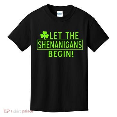 Saint Patrick Day Shenanigans For Irish Kids T-Shirt
