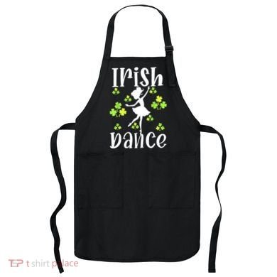 St Patricks Day Girl Dancing Dancer Irish Dance Gift Apron