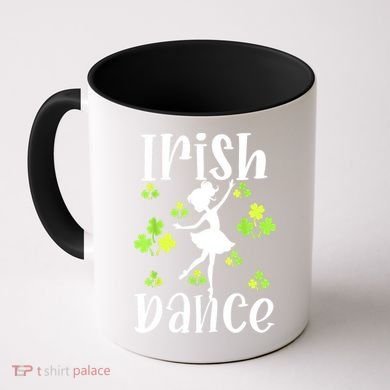St Patricks Day Girl Dancing Dancer Irish Dance Gift Coffee Mug