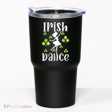 St Patricks Day Girl Dancing Dancer Irish Dance Gift Tumbler