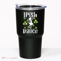 St Patricks Day Girl Dancing Dancer Irish Dance Gift Tumbler thumb 0