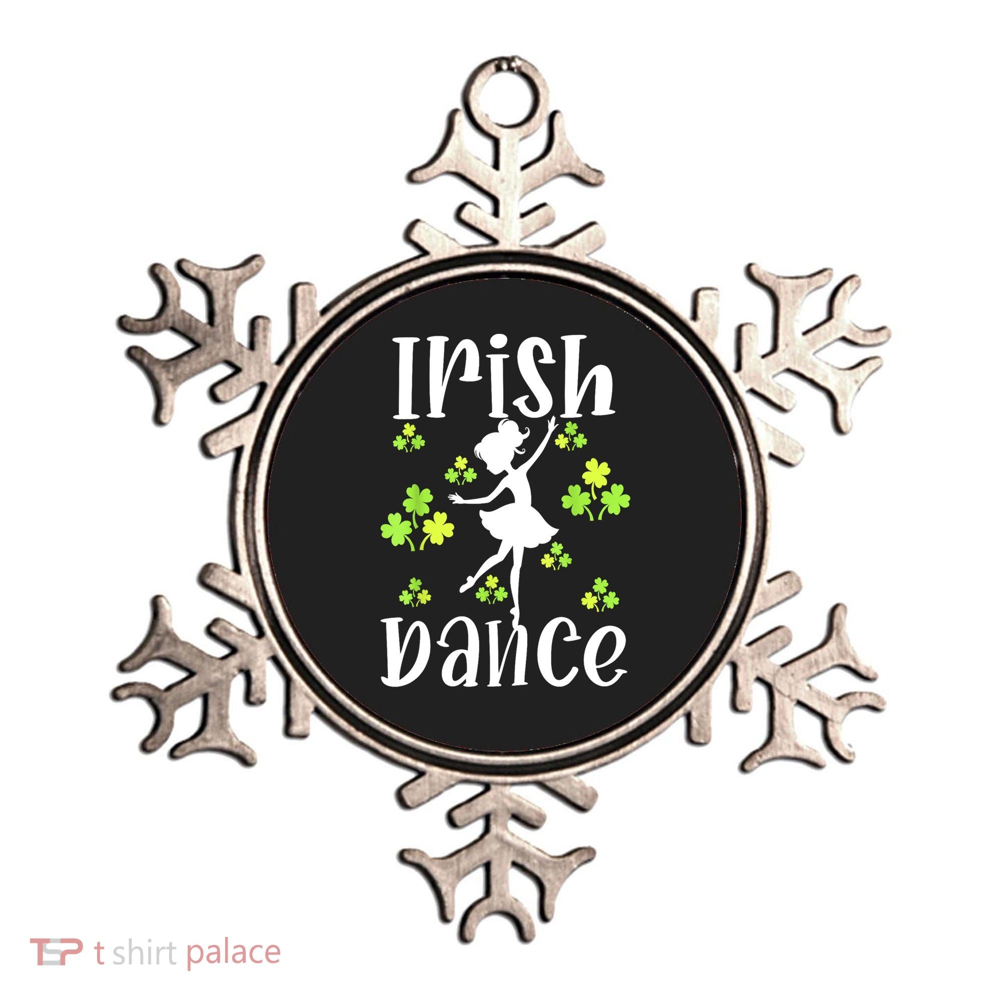 St Patricks Day Girl Dancing Dancer Irish Dance Gift Ornament