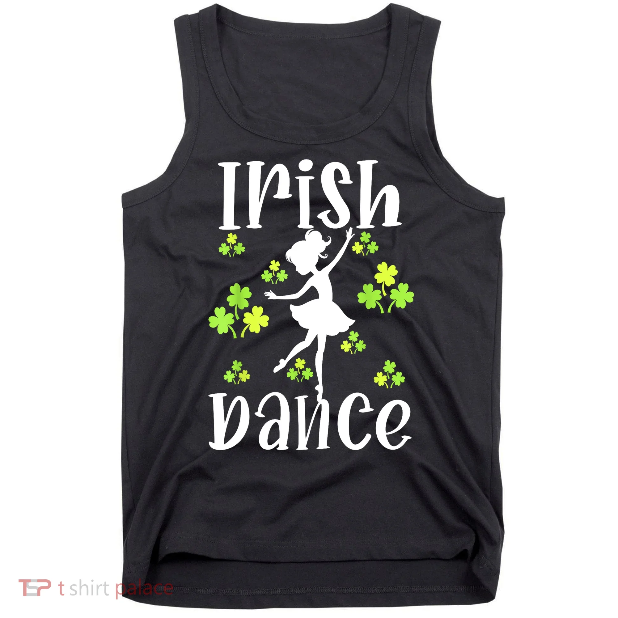 St Patricks Day Girl Dancing Dancer Irish Dance Gift Tank Top