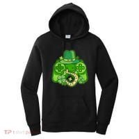 St Patricks Day Lucky Video Game Controller Women's Hoodie thumb 0