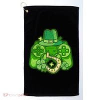 St Patricks Day Lucky Video Game Controller Golf Towel thumb 0