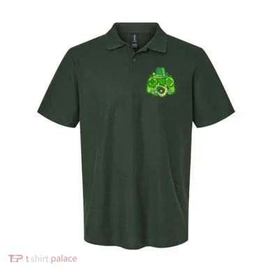 St Patricks Day Lucky Video Game Controller Polo