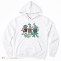 St Patrick's Day Flamingo Hoodie thumb 0