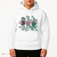St Patrick's Day Flamingo Hoodie thumb 2