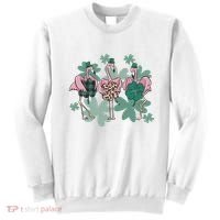 St Patrick's Day Flamingo Sweatshirt thumb 0