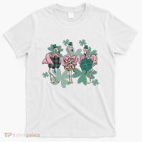 St Patrick's Day Flamingo T-Shirt thumb 0