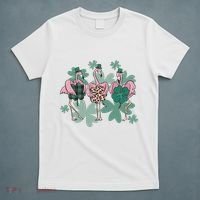 St Patrick's Day Flamingo T-Shirt thumb 5