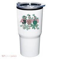 St Patrick's Day Flamingo Tumbler thumb 0