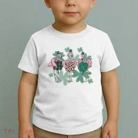 St Patrick's Day Flamingo Toddler T-Shirt thumb 2
