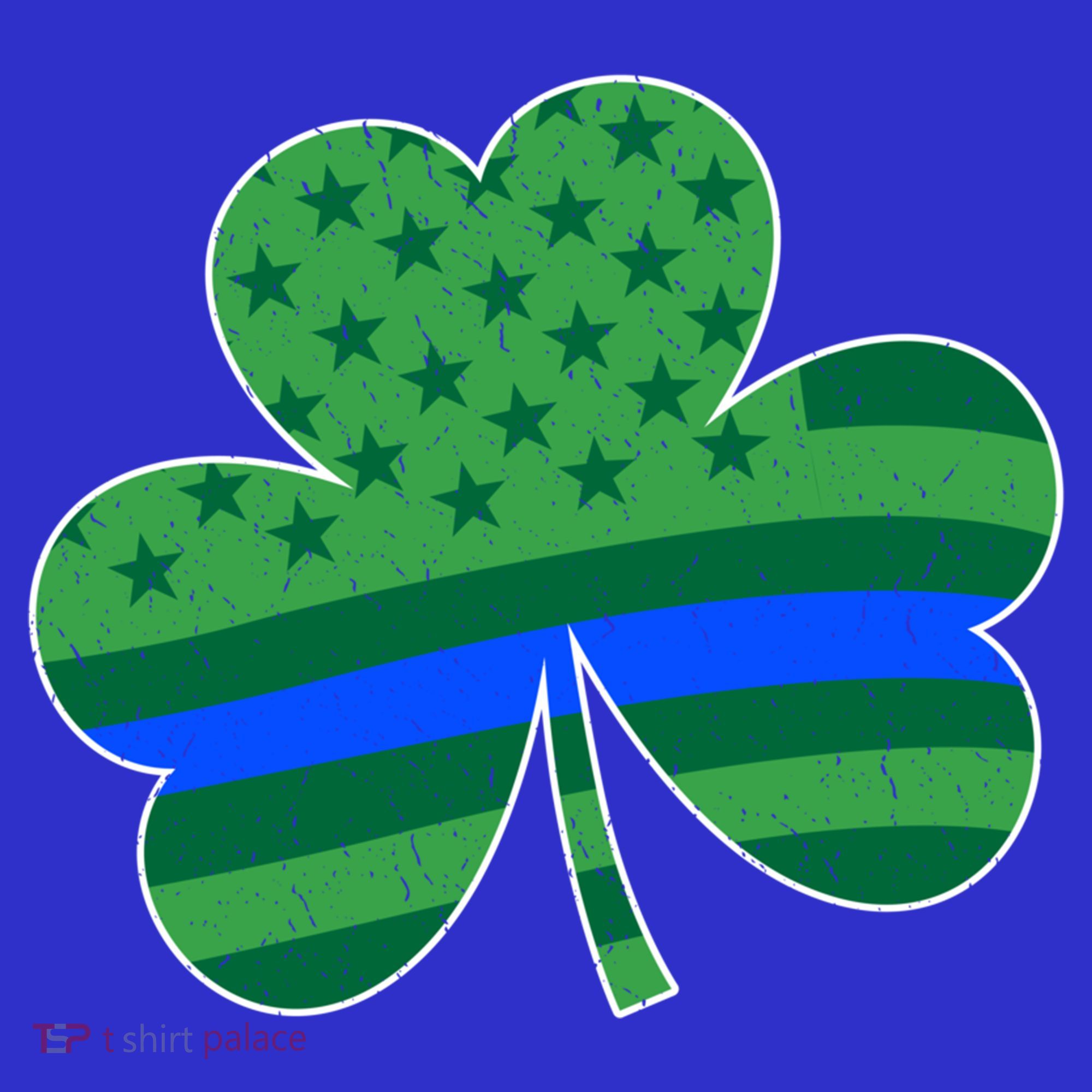 St Patricks Day Shamrock Irish American Police Officer Cop Meaningful Gift Sweatshirt