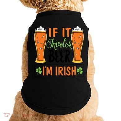 St Patricks Day Drinking Doggie Tank