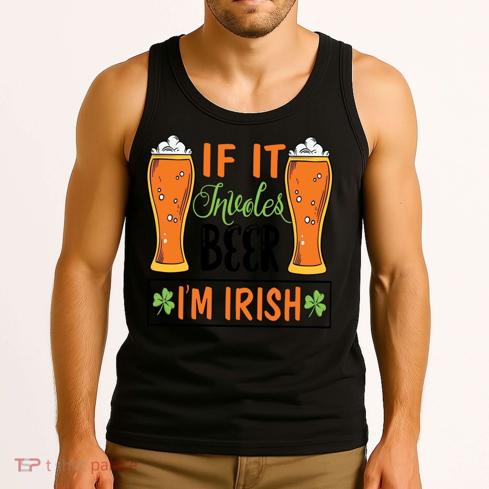 St Patricks Day Drinking Tank Top