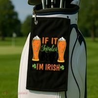 St Patricks Day Drinking Golf Towel thumb 2