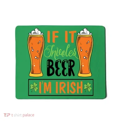 St Patricks Day Drinking Mousepad