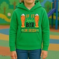 St Patricks Day Drinking Kids Hoodie thumb 3
