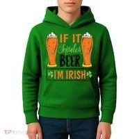 St Patricks Day Drinking Kids Hoodie thumb 4